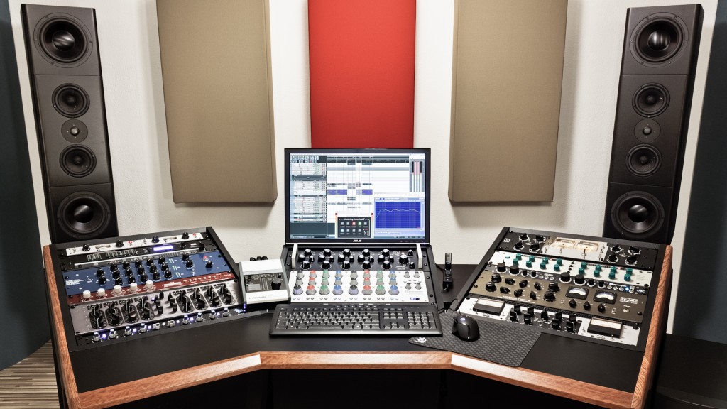 A suter/ohlhorst system in the finemastering listening room
